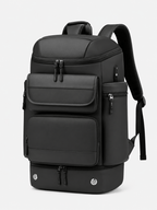 Sackovia Sac À Dos De Voyage Noir 50 L Imperméable Avec Compartiment