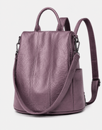 Sackovia Sac À Dos En Cuire Femme Cuir Véritable De Mouton