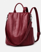 Sackovia Sac À Dos En Cuire Femme Cuir Véritable De Mouton
