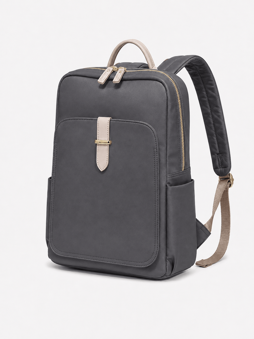Sackovia Sac À Dos En Nylon Avec Poche Frontale Pour Ordinateur