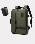 Sackovia Sac À Dos Extensible Noir Pour Ordinateur Portable