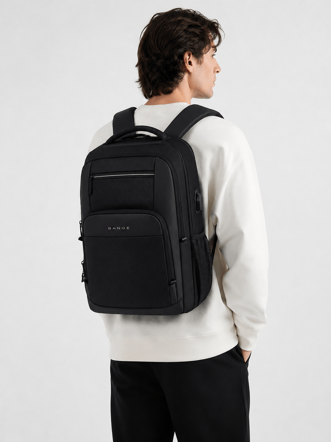 Sackovia Sac À Dos Femme Ordinateur Portable Avec Port USB Externe
