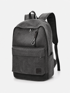 Sackovia Sac À Dos Garçon Gris En Toile