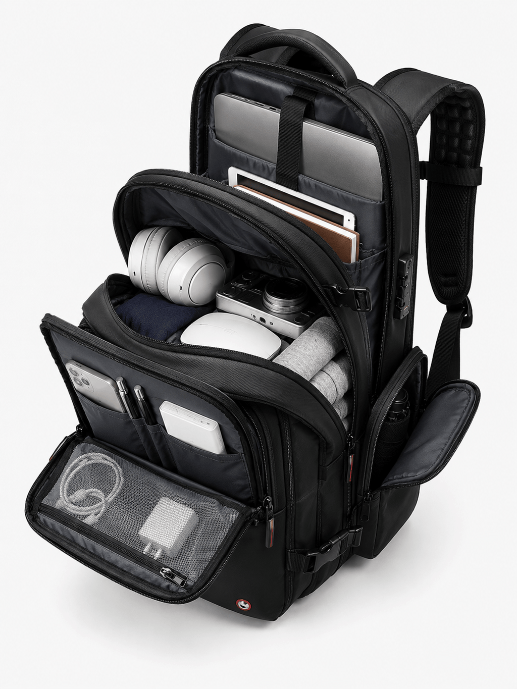 Sackovia Sac A Dos Homme Ville Compression Sous Vide Extensible