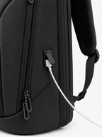 Sackovia Sac À Dos Imperméable Avec Port USB Pour Ordinateur Portable