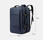 Sackovia Sac À Dos Imperméable Homme Extensible Avec Port USB
