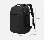 Sackovia Sac À Dos Imperméable Homme Extensible Avec Port USB