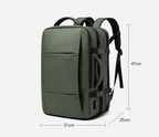 Sackovia Sac À Dos Imperméable Homme Extensible Avec Port USB