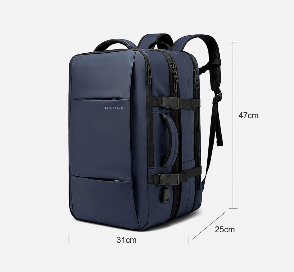 Sackovia Sac À Dos Imperméable Homme Extensible Avec Port USB