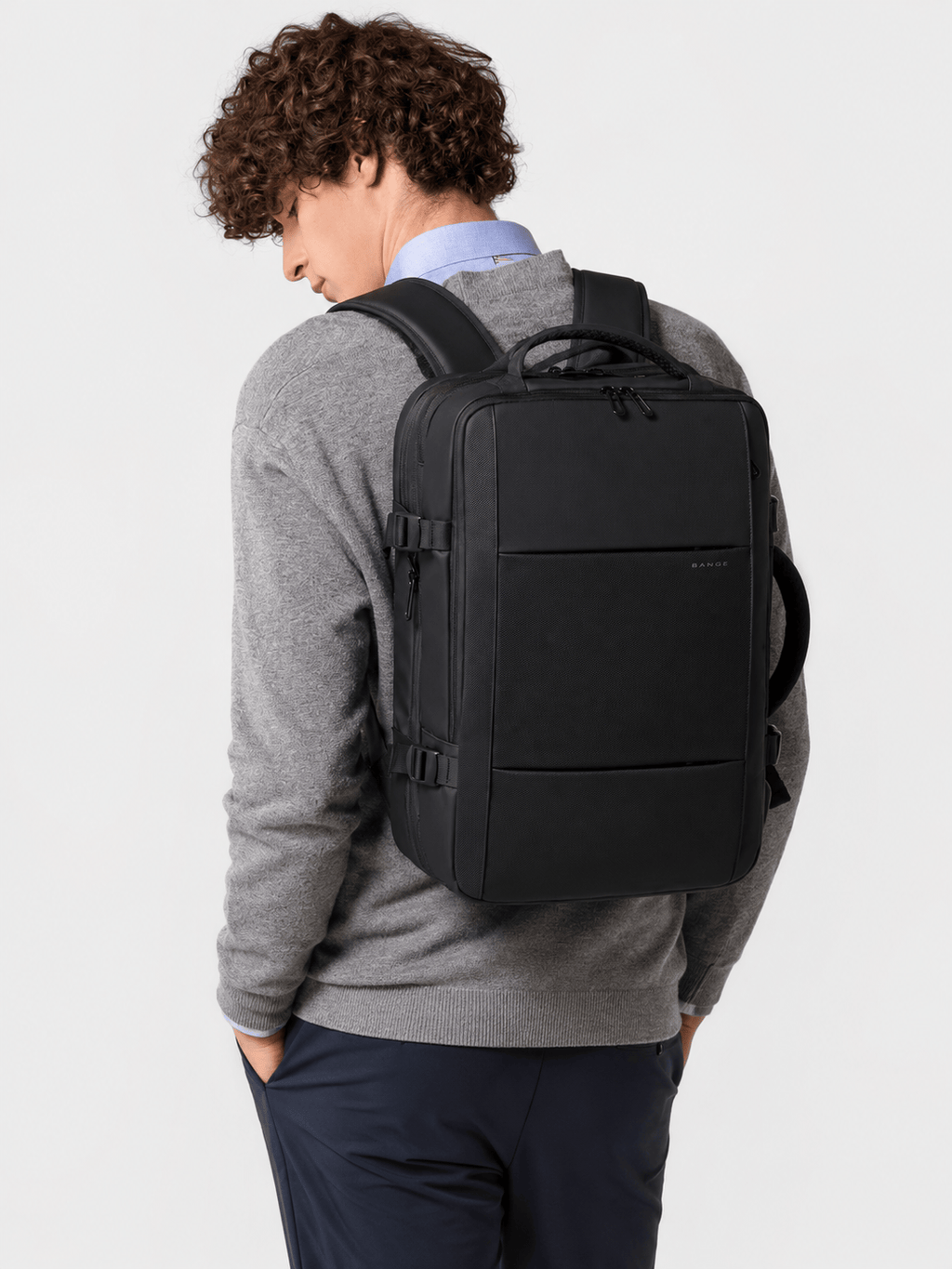 Sackovia Sac À Dos Imperméable Homme Extensible Avec Port USB