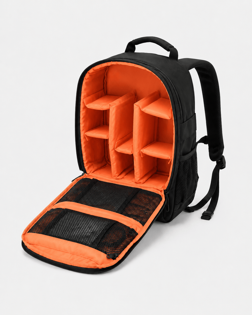 Sackovia Sac À Dos Noir Imperméable À Cloisons Amovibles
