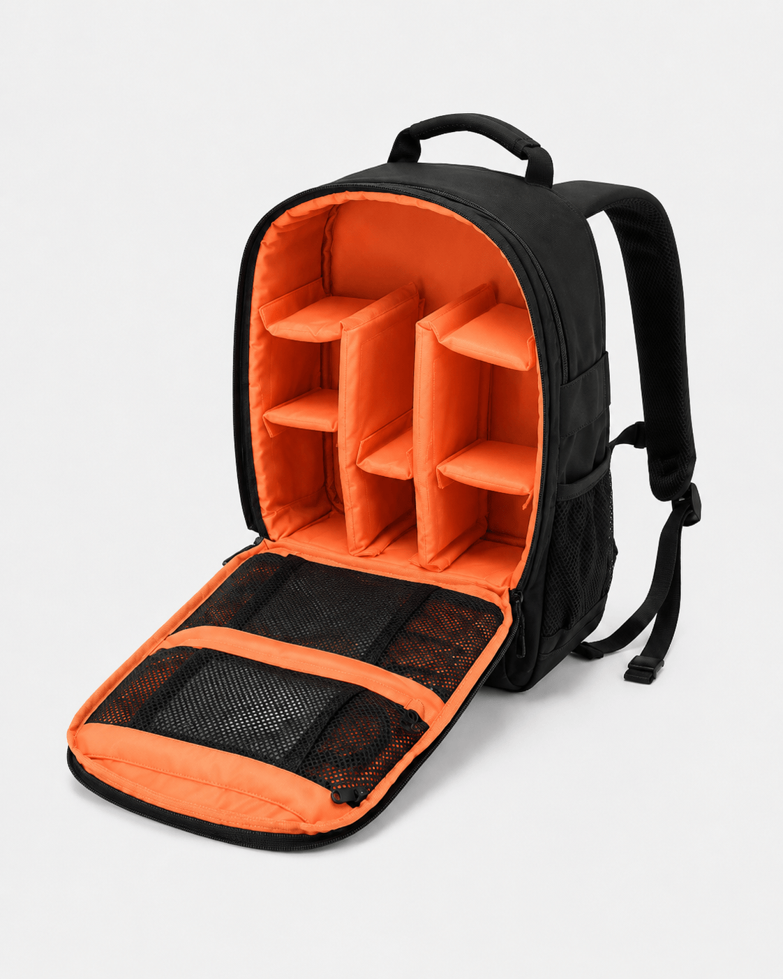 Sackovia Sac À Dos Noir Imperméable À Cloisons Amovibles