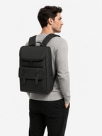 Sackovia Sac À Dos Noir Oxford Imperméable