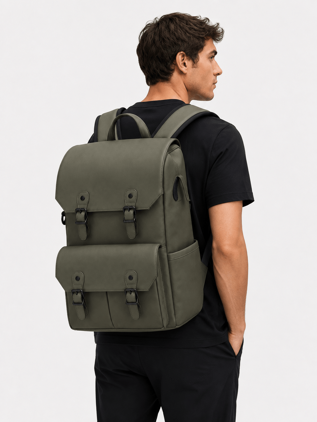 Sackovia Sac À Dos Polyester Vert Photographe