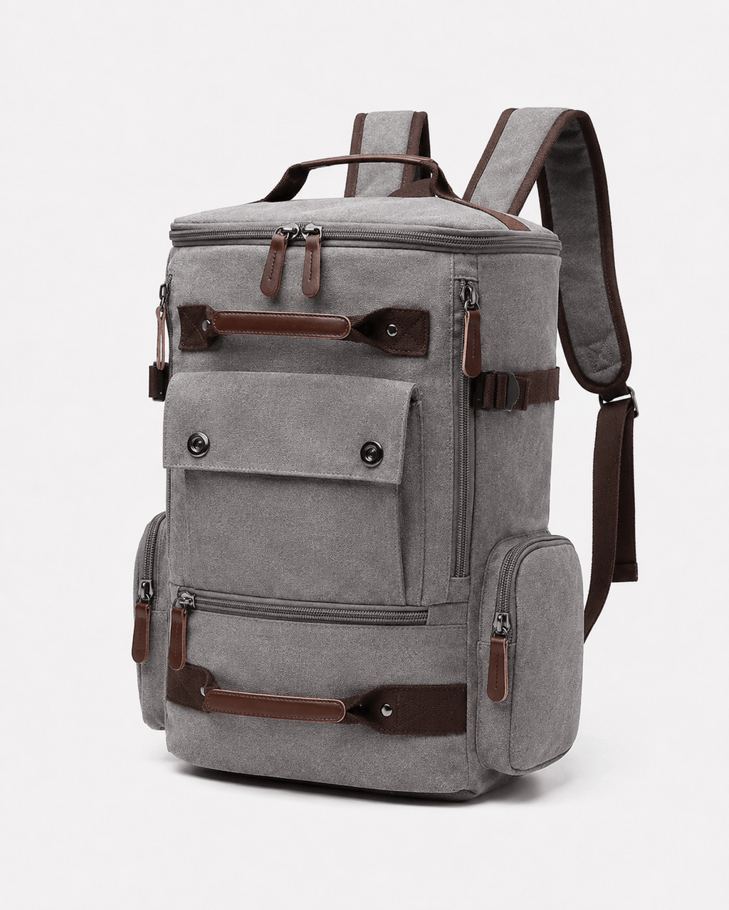 Sackovia Sac À Dos Pour Homme En Toile Marron