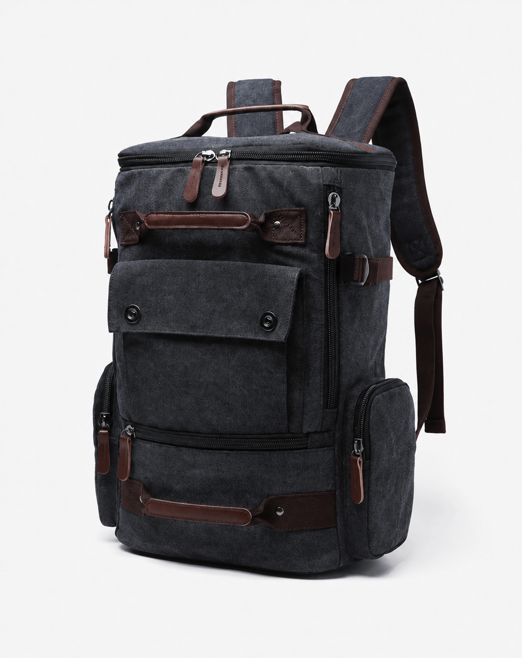 Sackovia Sac À Dos Pour Homme En Toile Marron