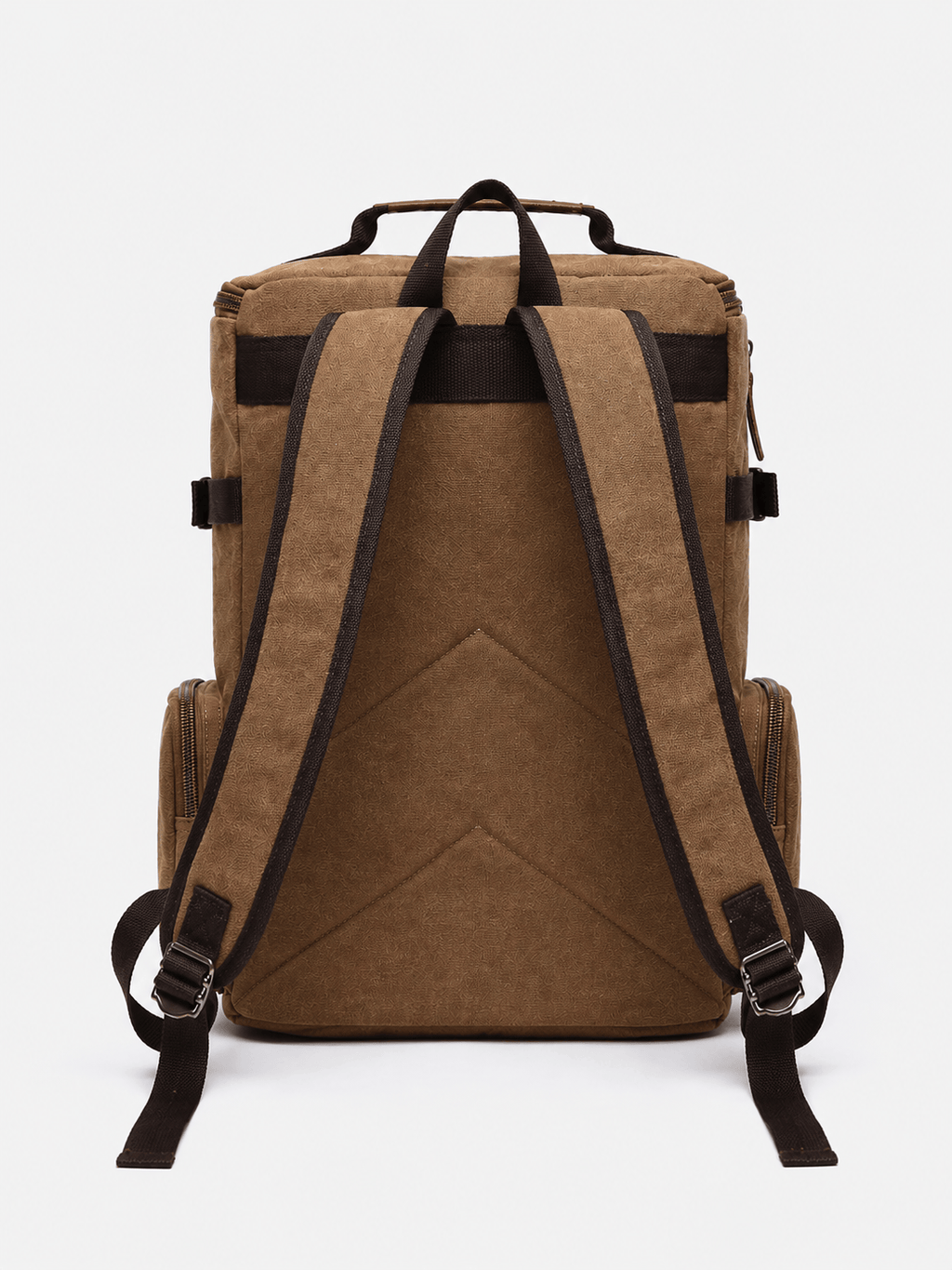 Sackovia Sac À Dos Pour Homme En Toile Marron