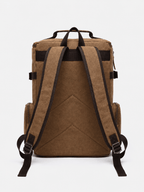 Sackovia Sac À Dos Pour Homme En Toile Marron
