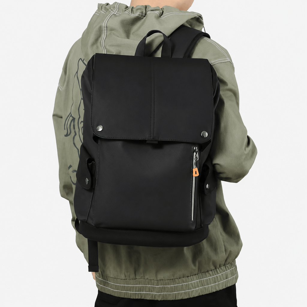 Sackovia Sac À Dos Pour Ordinateur Cuir PU Imperméable