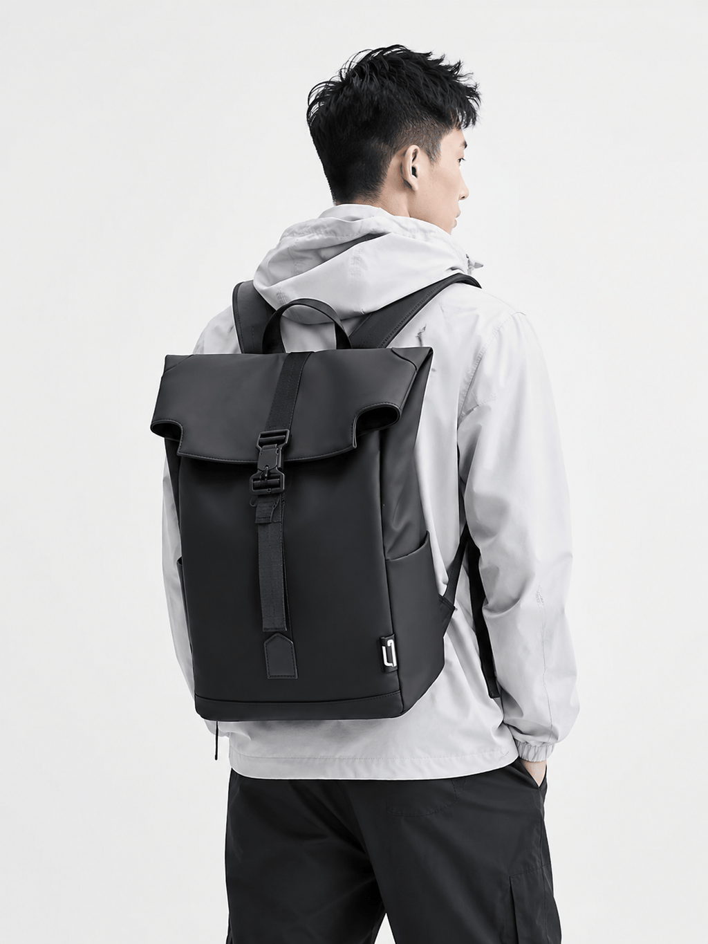 Sackovia Sac À Dos PVC Imperméable Rabattable À Boucle