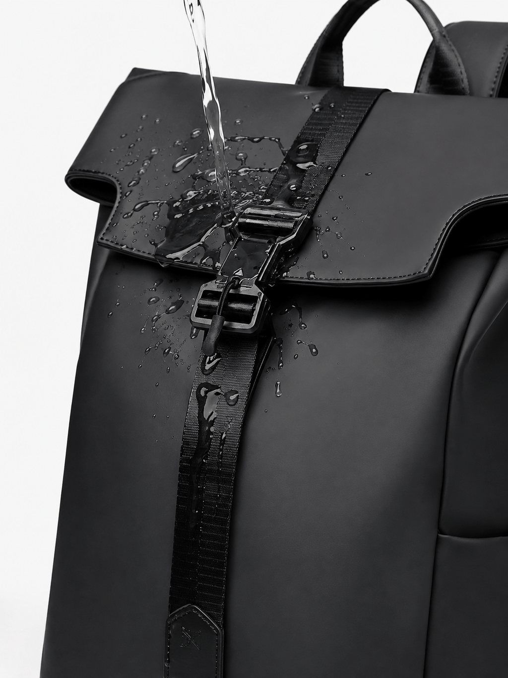 Sackovia Sac À Dos PVC Imperméable Rabattable À Boucle