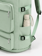 Sackovia Sac À Dos Sport Homme Vert Menthe Poches Frontales Zippées