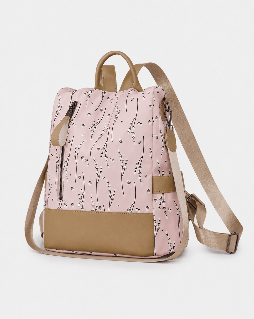 Sackovia Sac À Dos Toutes Saisons Imprimé Floral En Tissu Oxford