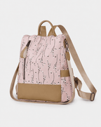 Sackovia Sac À Dos Toutes Saisons Imprimé Floral En Tissu Oxford