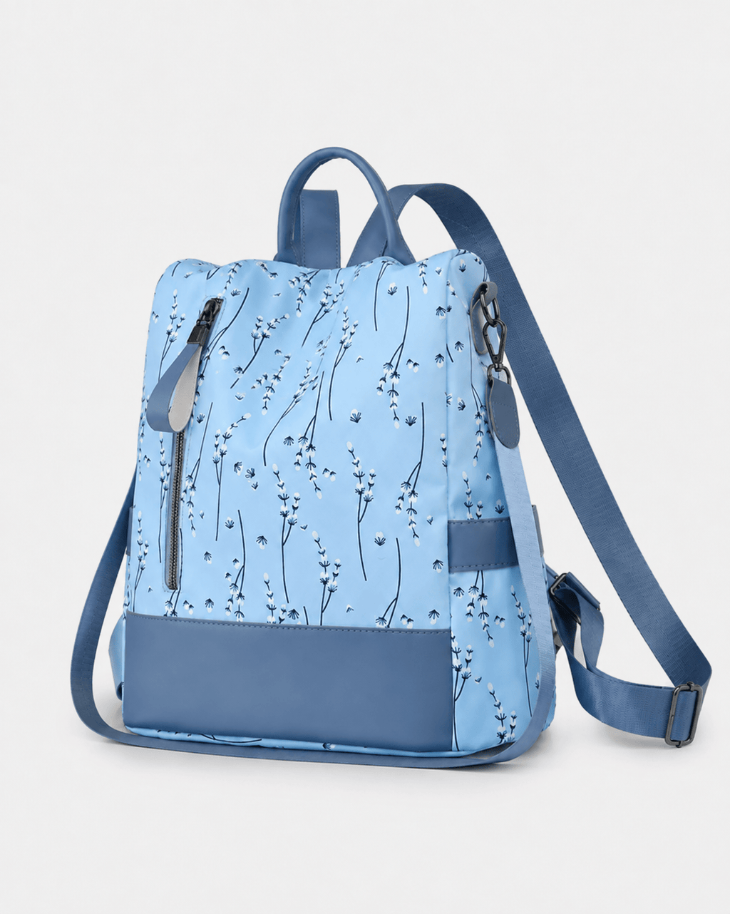 Sackovia Sac À Dos Toutes Saisons Imprimé Floral En Tissu Oxford