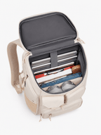 Sackovia Sac À Dos Unisexe 36 À 55 L Beige Imperméable