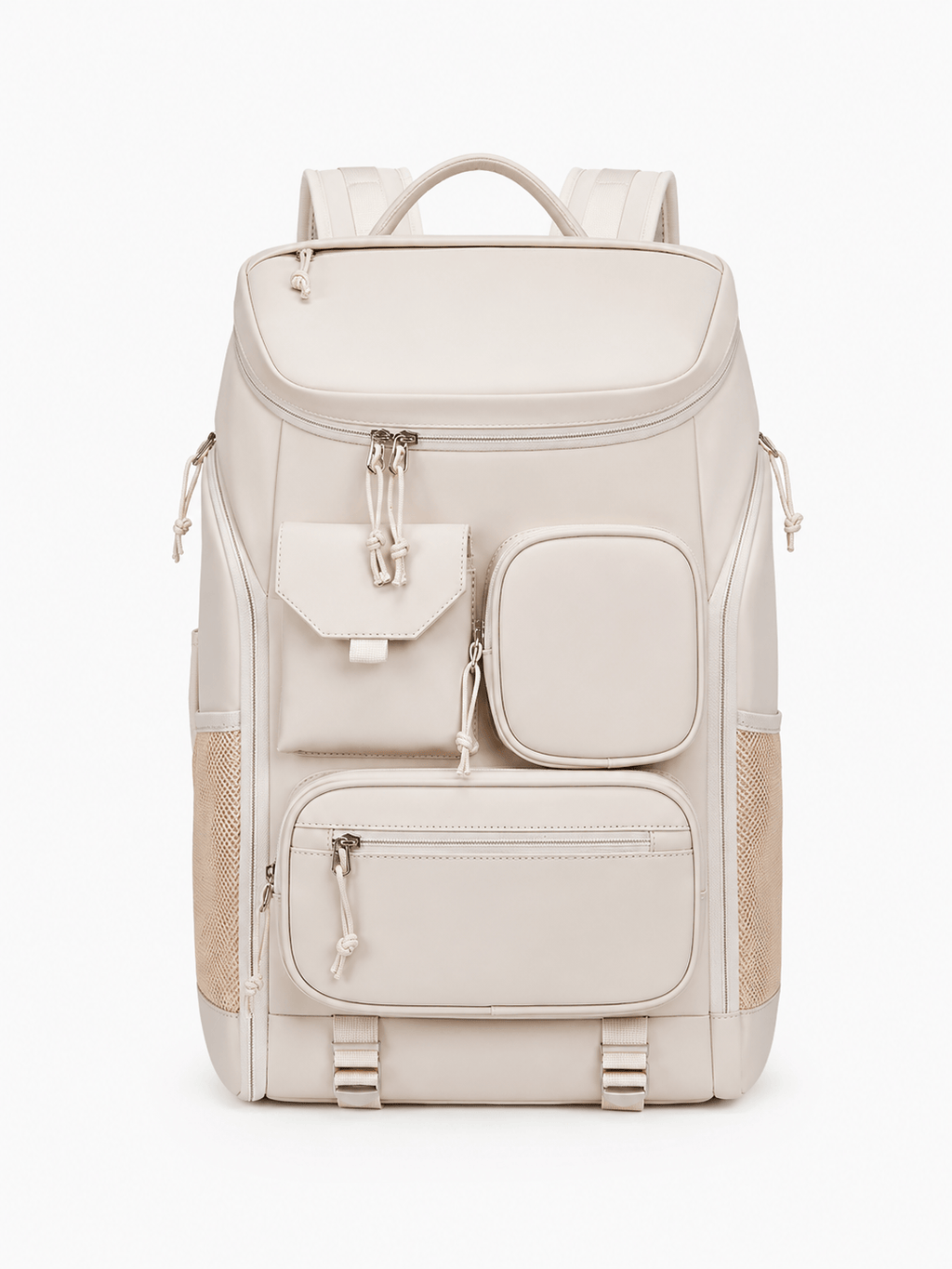 Sackovia Sac À Dos Unisexe 36 À 55 L Beige Imperméable