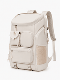 Sackovia Sac À Dos Unisexe 36 À 55 L Beige Imperméable
