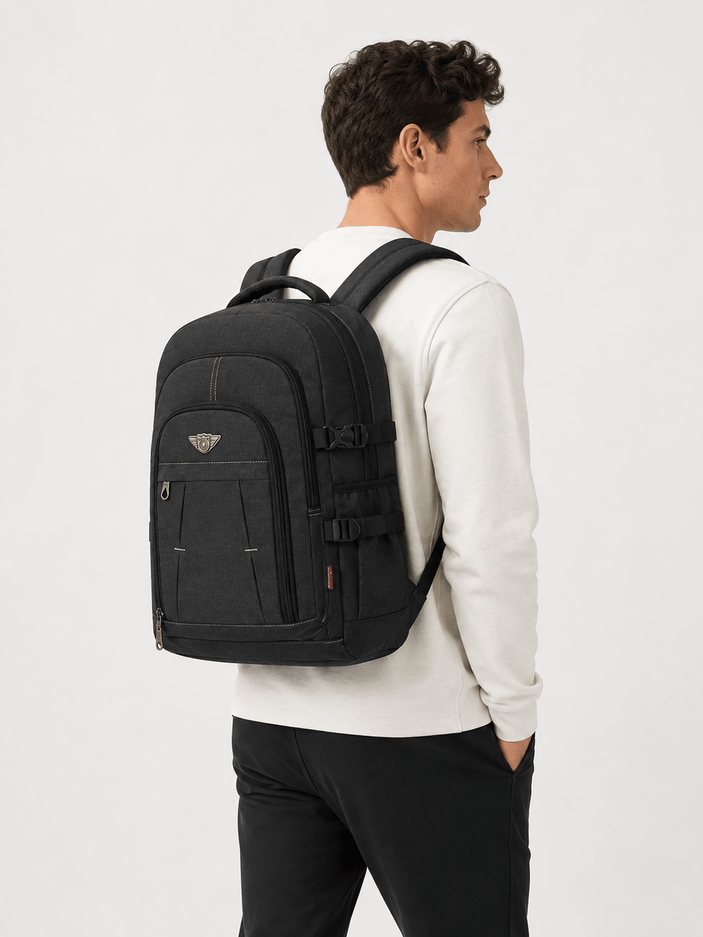 Sackovia Sac À Dos Urbain Homme En Toile Pour Ordinateur Portable
