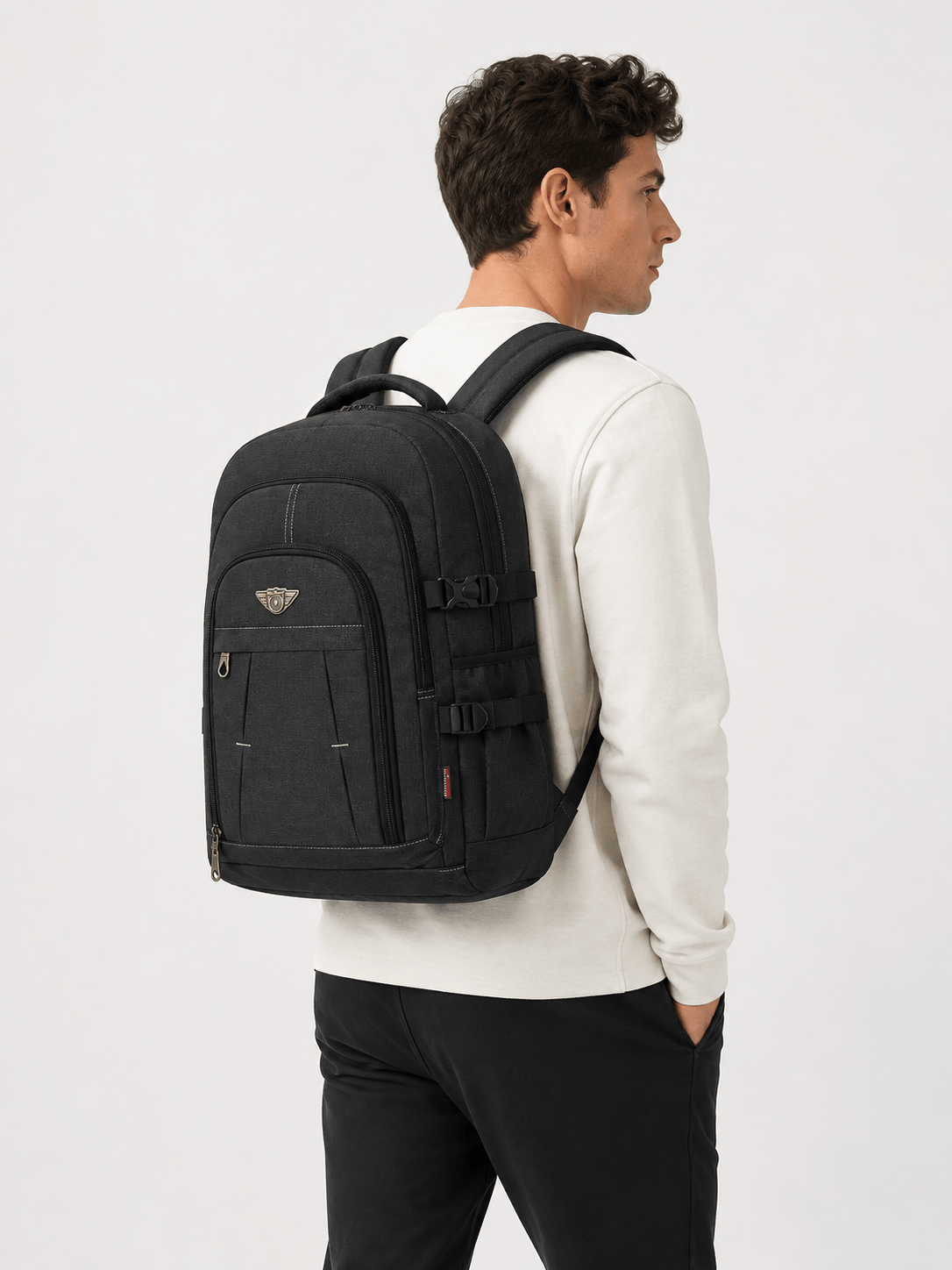 Sackovia Sac À Dos Urbain Homme En Toile Pour Ordinateur Portable