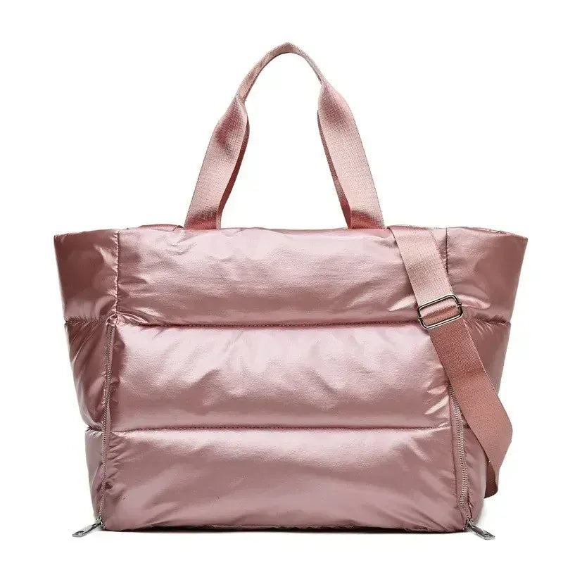 Sackovia Sac de sport femme imperméable rose lilas avec compartiment humide et sec
