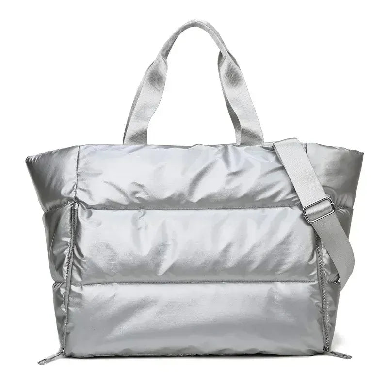 Sackovia Sac de sport femme imperméable rose lilas avec compartiment humide et sec
