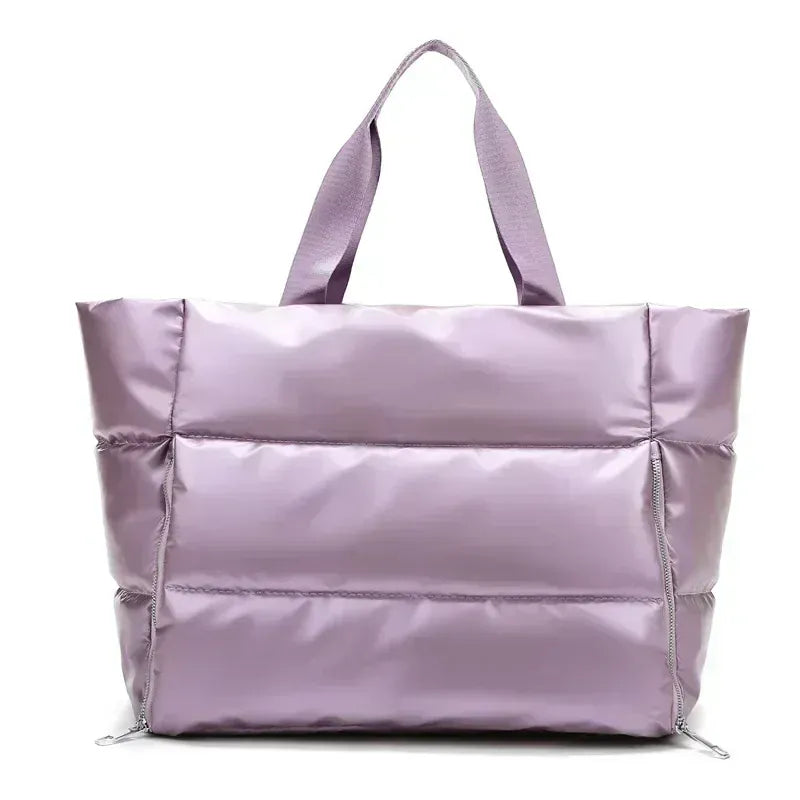 Sackovia Sac de sport femme imperméable rose lilas avec compartiment humide et sec