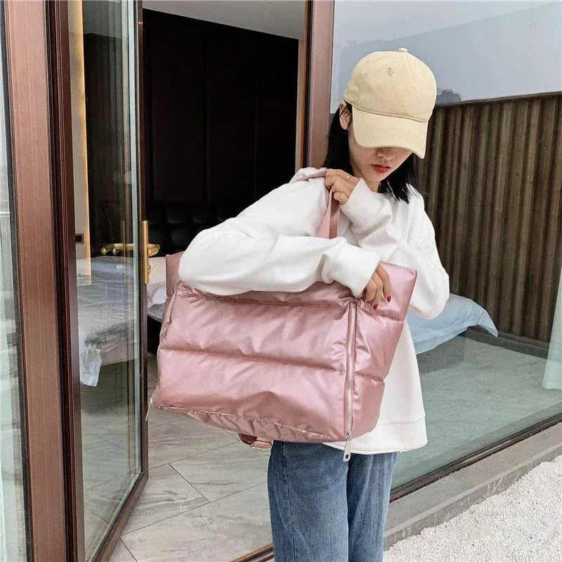 Sackovia Sac de sport femme imperméable rose lilas avec compartiment humide et sec