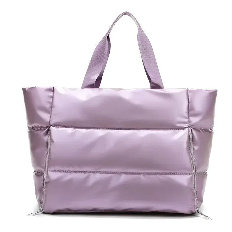 Sackovia Sac de sport femme imperméable rose lilas avec compartiment humide et sec