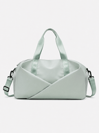 Sackovia Sac de sport femme vert menthe en nylon, compartiment sec et humide