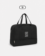 Sackovia Sac de voyage femme gris en Oxford à compartiment humide et sec