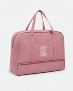 Sackovia Sac de voyage femme gris en Oxford à compartiment humide et sec