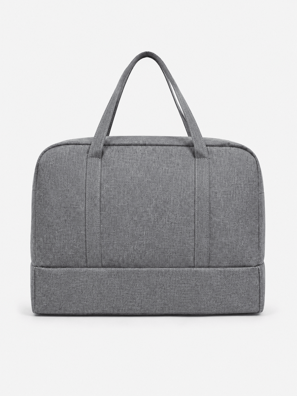 Sackovia Sac de voyage femme gris en Oxford à compartiment humide et sec