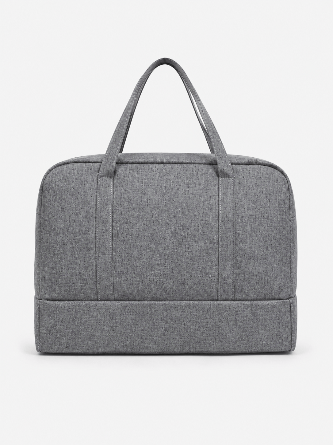 Sackovia Sac de voyage femme gris en Oxford à compartiment humide et sec