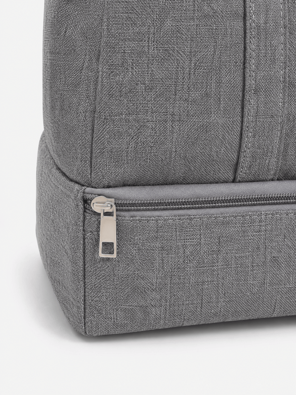 Sackovia Sac de voyage femme gris en Oxford à compartiment humide et sec