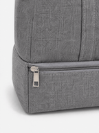 Sackovia Sac de voyage femme gris en Oxford à compartiment humide et sec