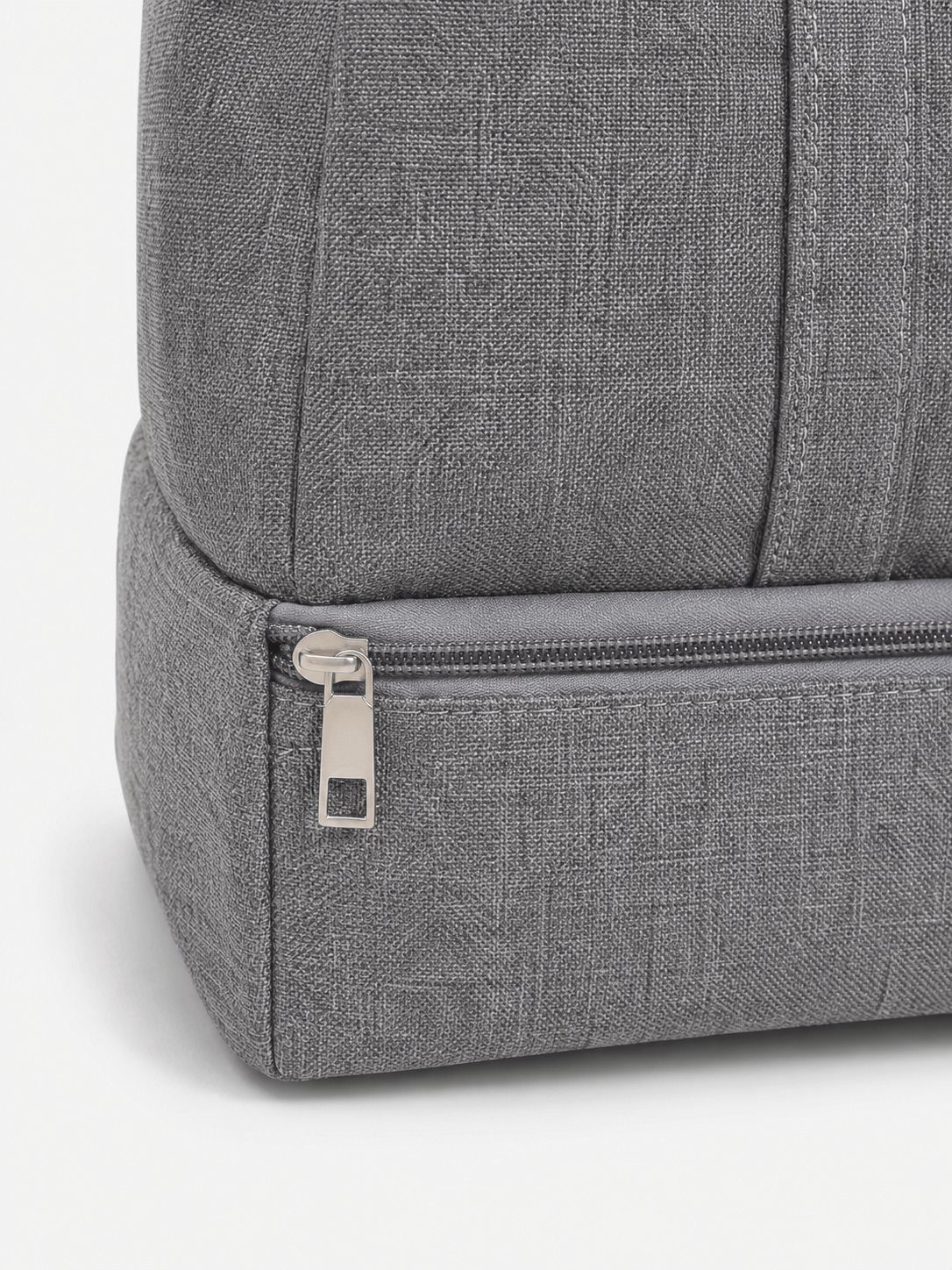 Sackovia Sac de voyage femme gris en Oxford à compartiment humide et sec