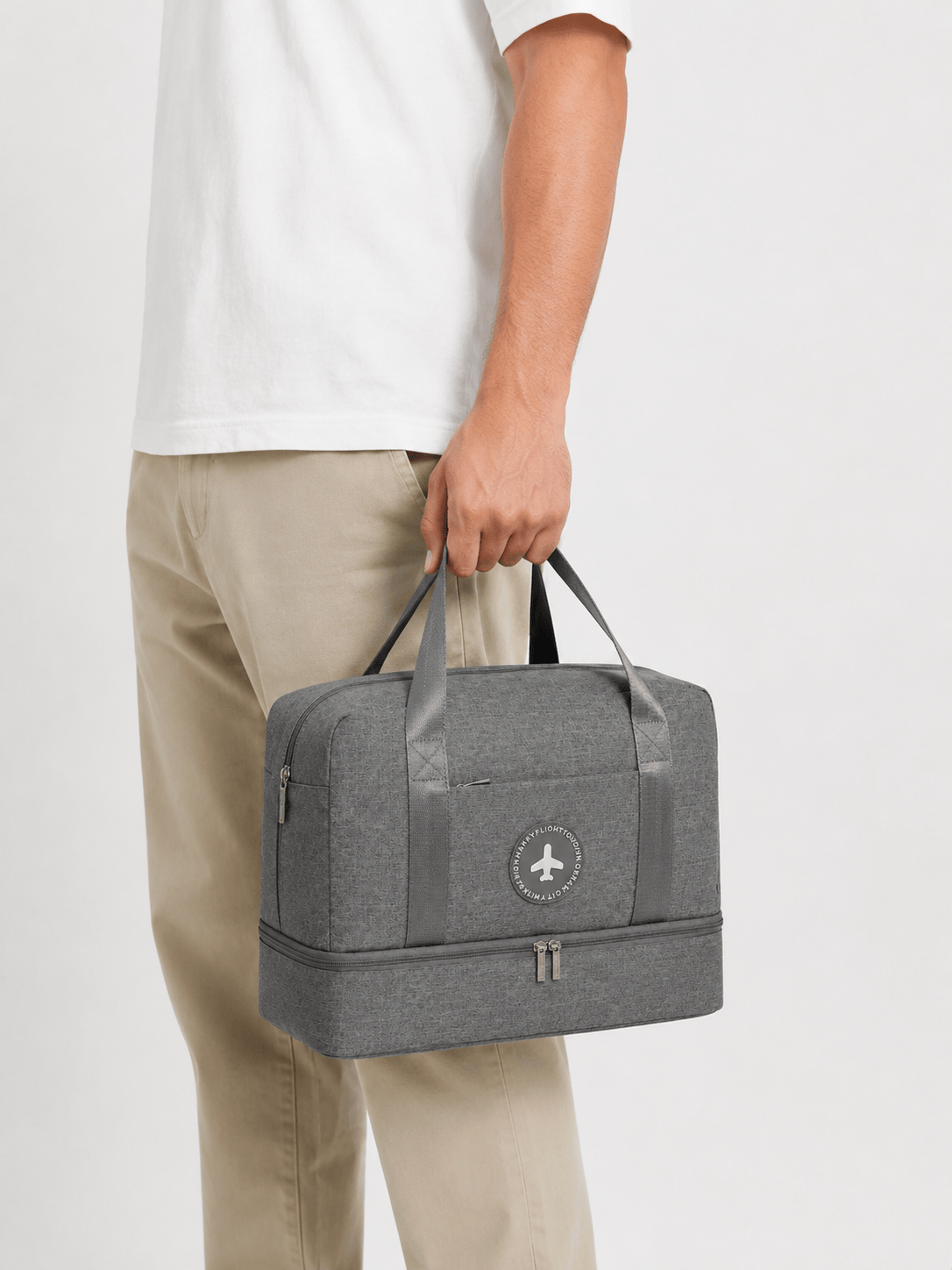 Sackovia Sac de voyage imperméable en tissu Oxford à séparation humide et sèche