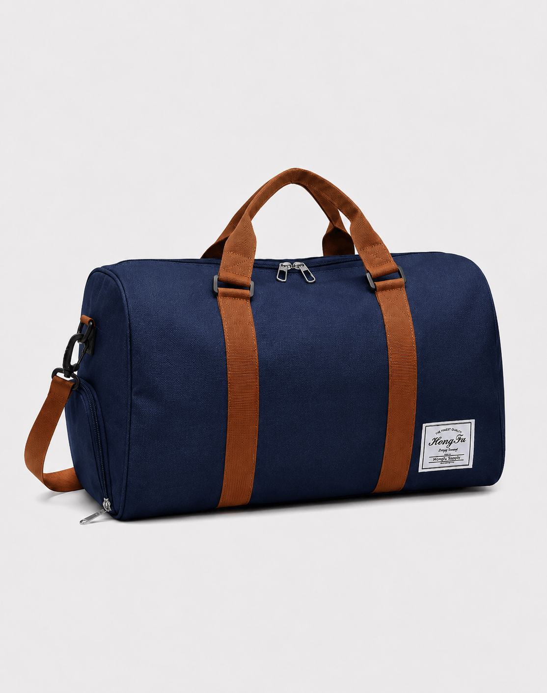 Sackovia Sac polochon de sport en nylon avec poche à chaussures