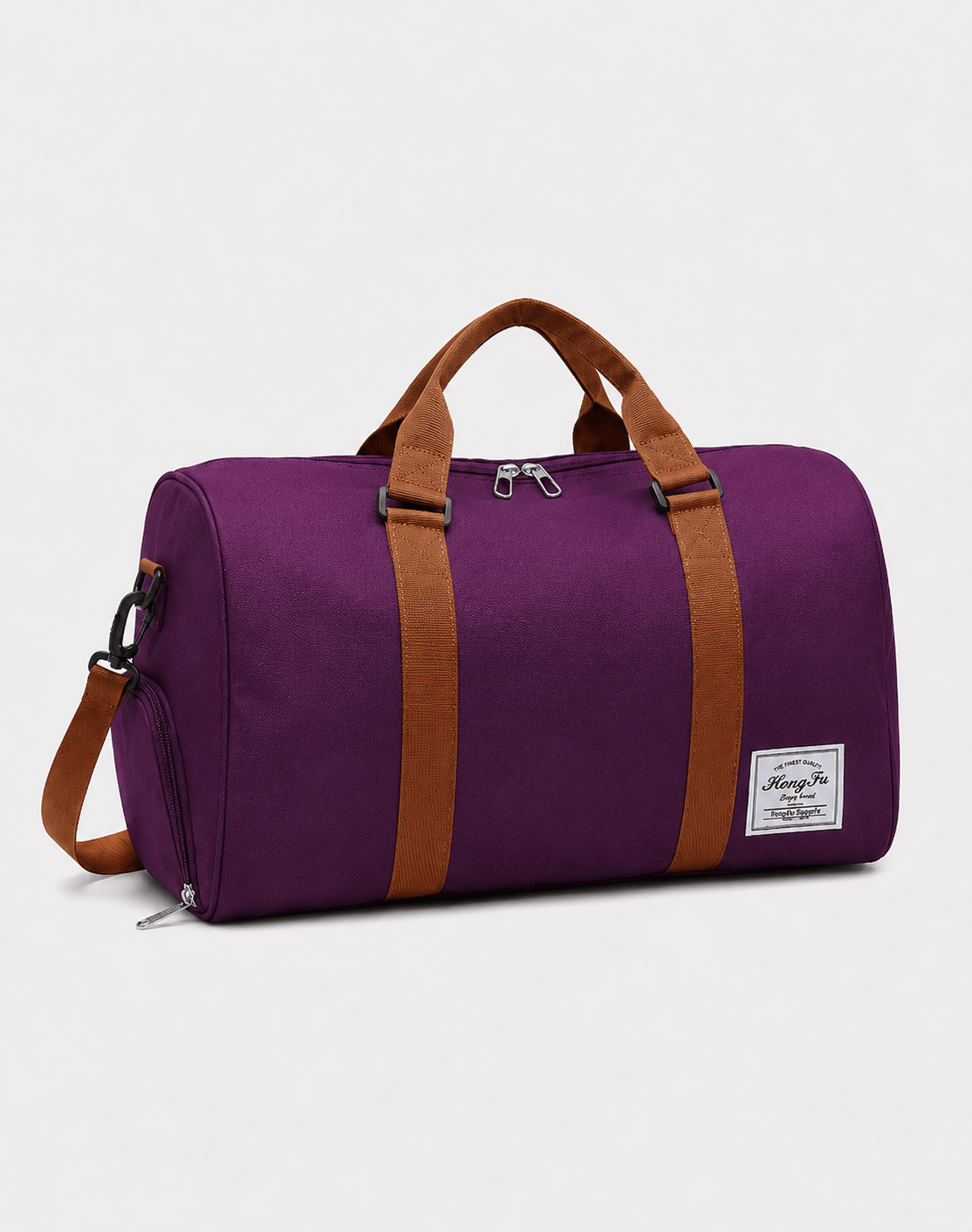Sackovia Sac polochon de sport en nylon avec poche à chaussures